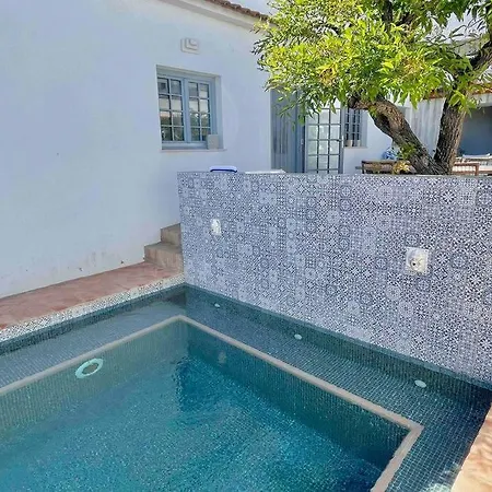 House In Porches With Private Pool And Terrace 珀彻斯